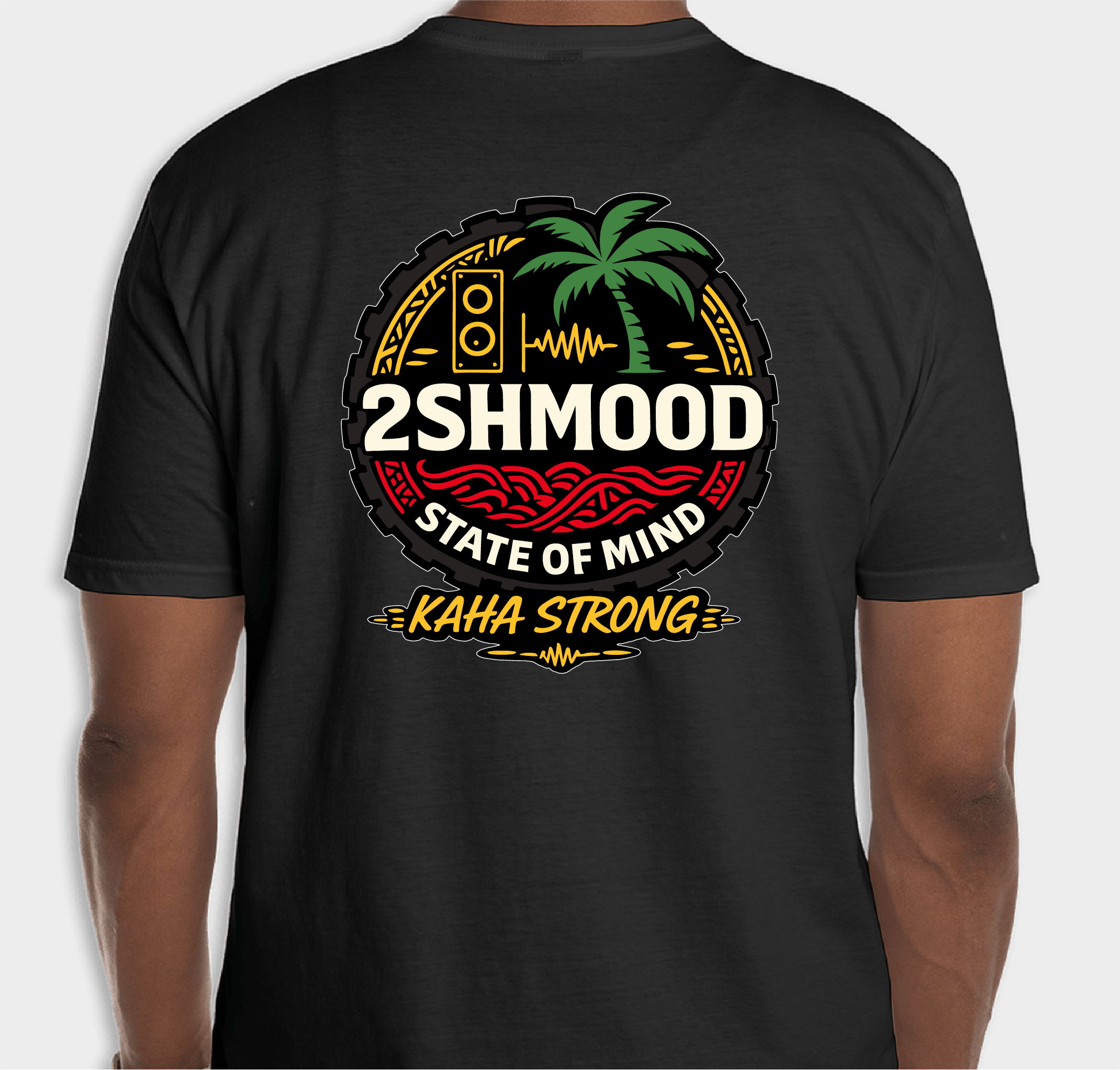 Kaha Strong. One Day at a Time. Fundraiser - unisex shirt design - back