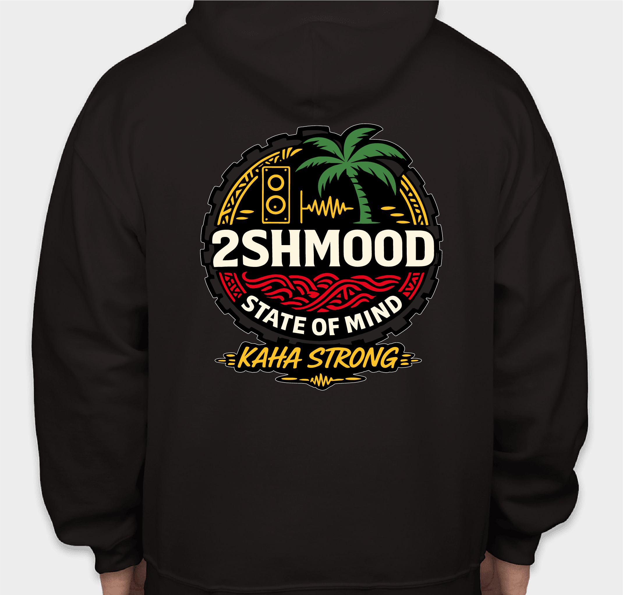 Kaha Strong. One Day at a Time. Fundraiser - unisex shirt design - back