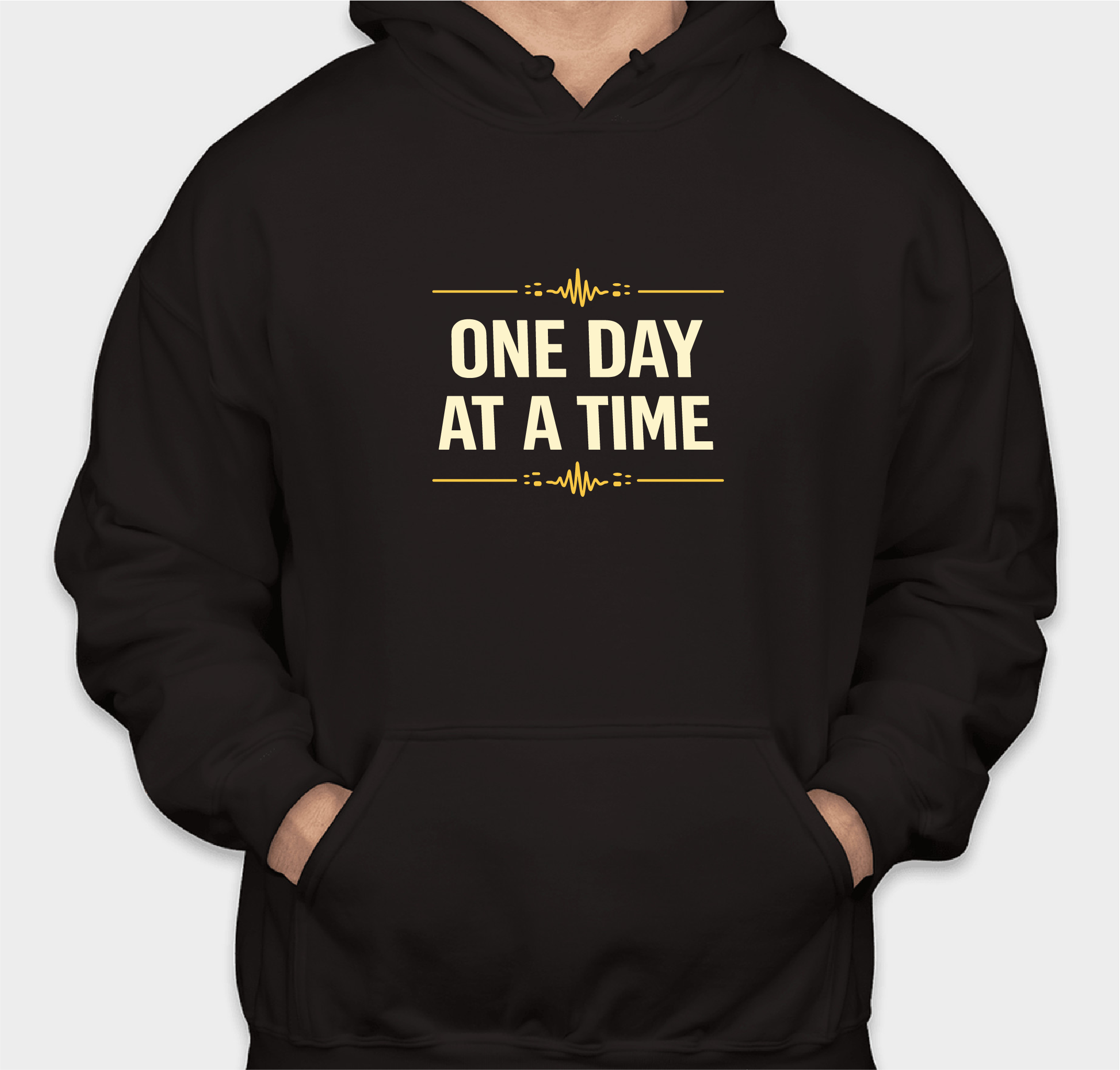 Kaha Strong. One Day at a Time. Fundraiser - unisex shirt design - front