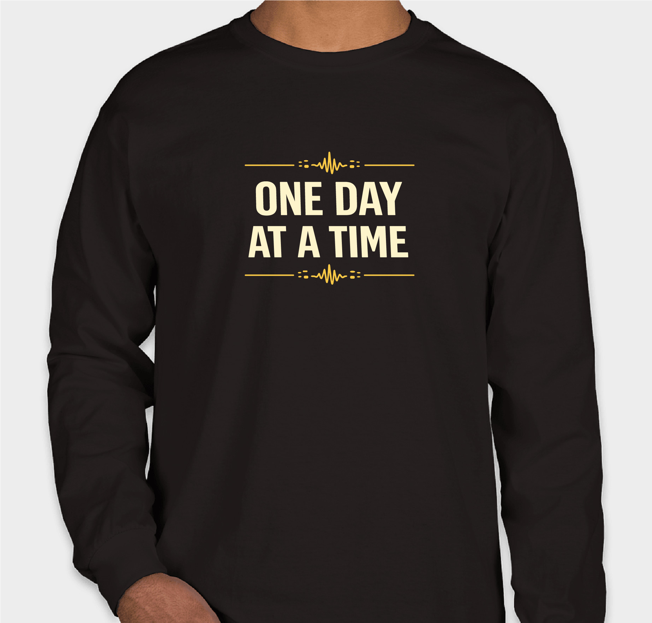 Kaha Strong. One Day at a Time. Fundraiser - unisex shirt design - front