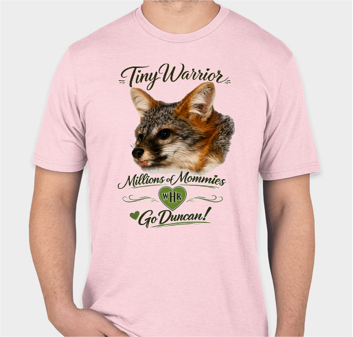 GO DUNCAN!!!!! Fundraiser - unisex shirt design - front