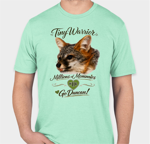 GO DUNCAN!!!!! Fundraiser - unisex shirt design - front