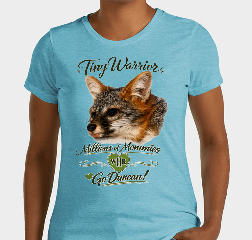 GO DUNCAN!!!!! Fundraiser - unisex shirt design - front